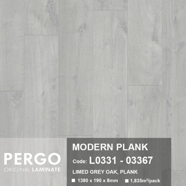 Alternative view of Sàn gỗ công nghiệp Pergo Morden Plank L03367