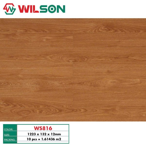 SÀN GỖ WILSON WS816 12MM