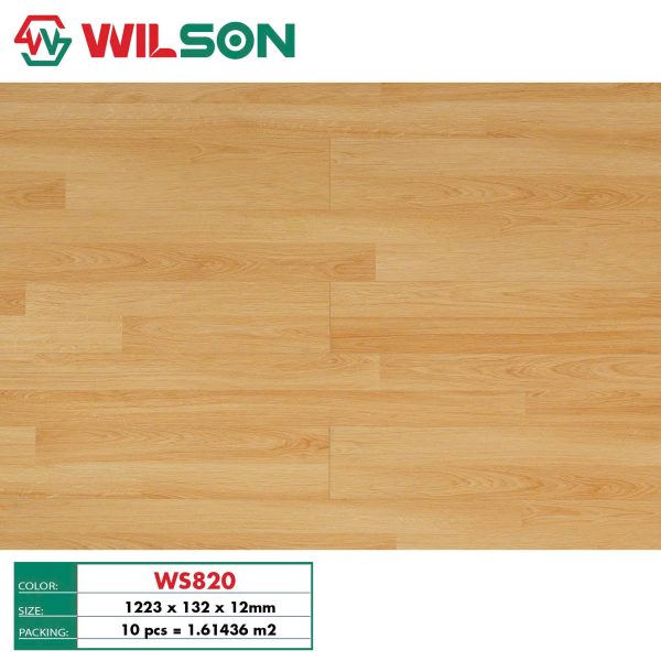 SÀN GỖ WILSON WS820 12MM