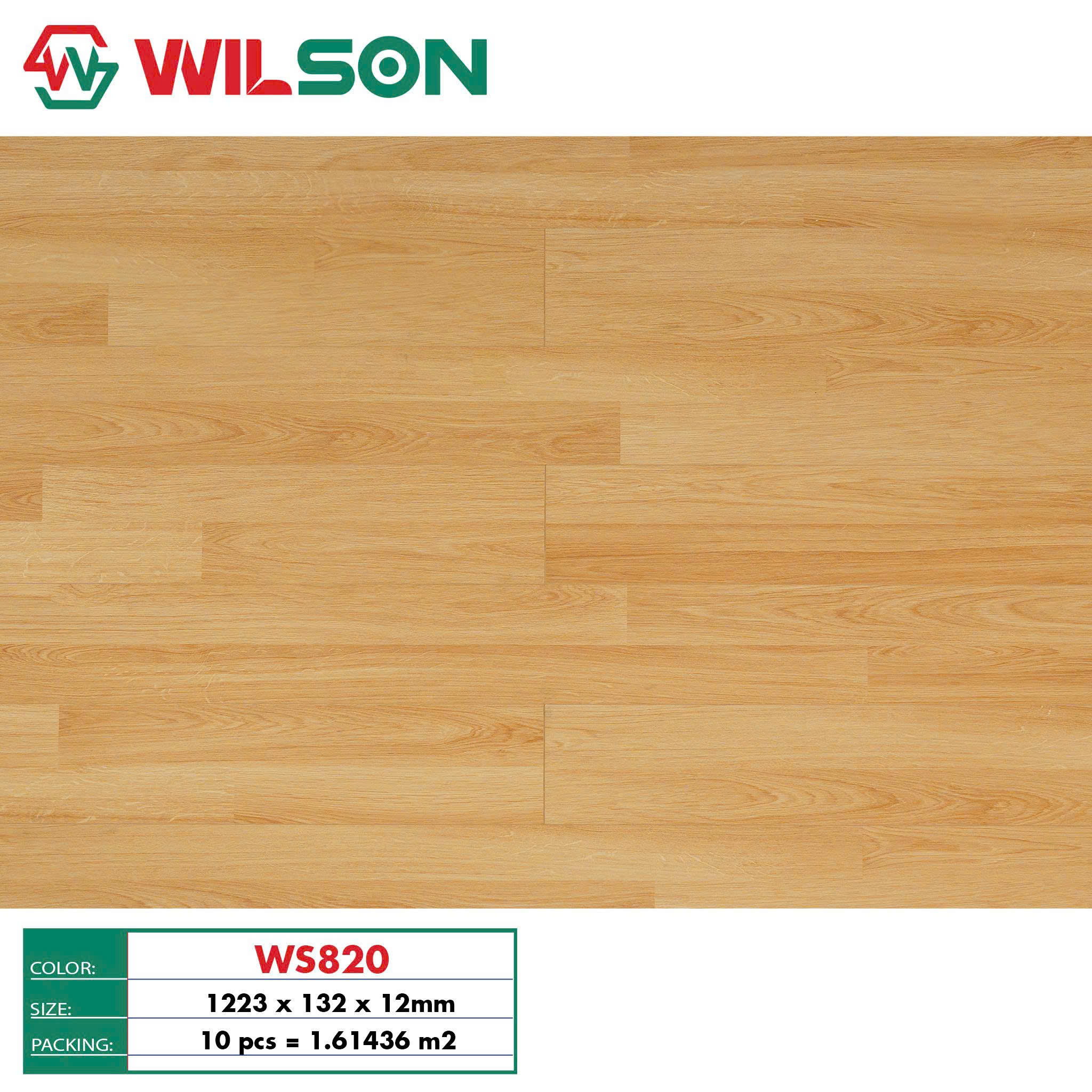 SÀN GỖ WILSON WS820 12MM