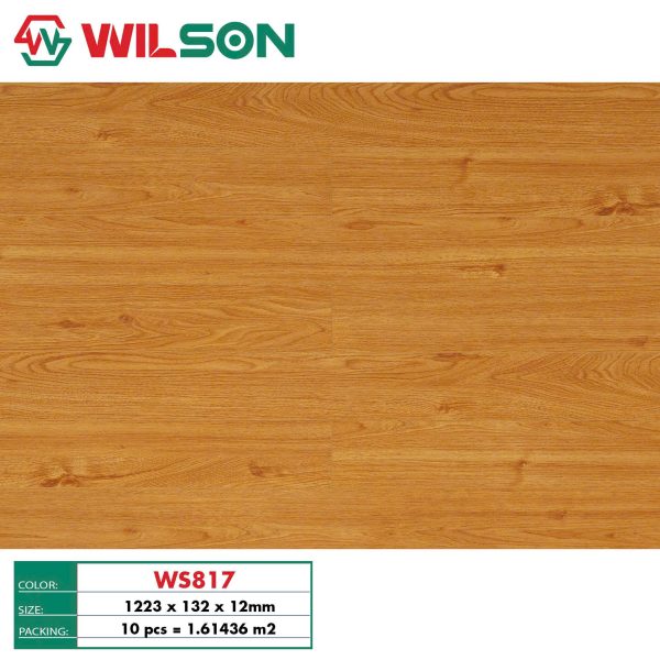 SÀN GỖ WILSON WS817 12MM