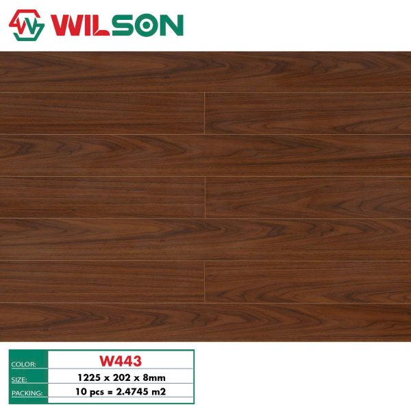 SÀN GỖ WILSON W443 8MM