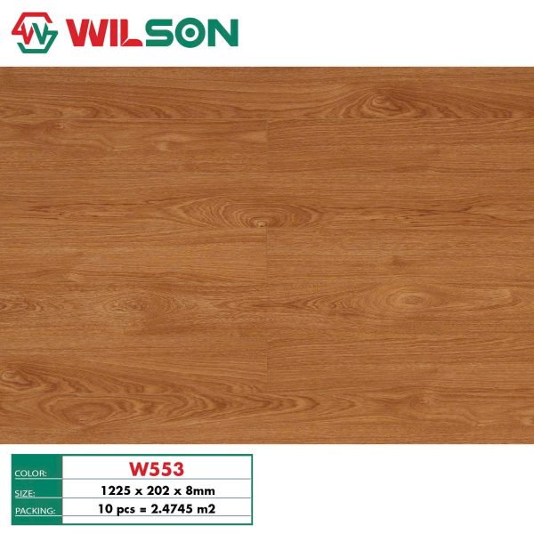 SÀN GỖ WILSON W553 8MM