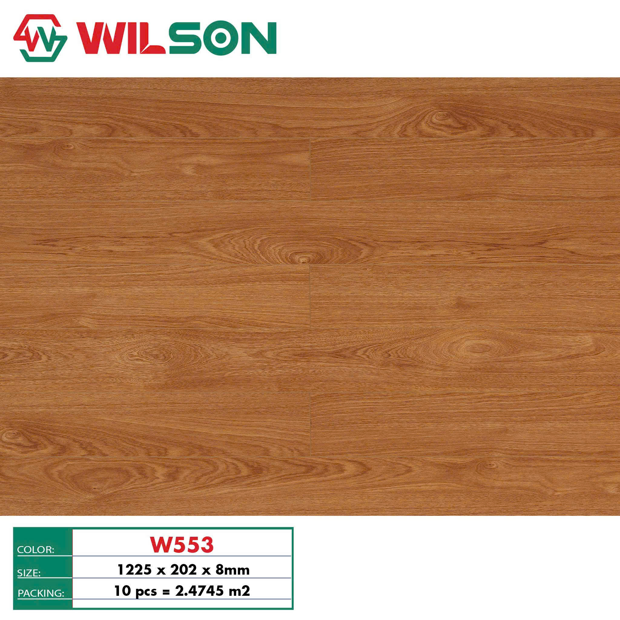 SÀN GỖ WILSON W553 8MM