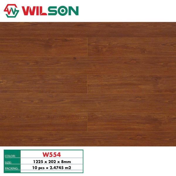 SÀN GỖ WILSON W554 8MM