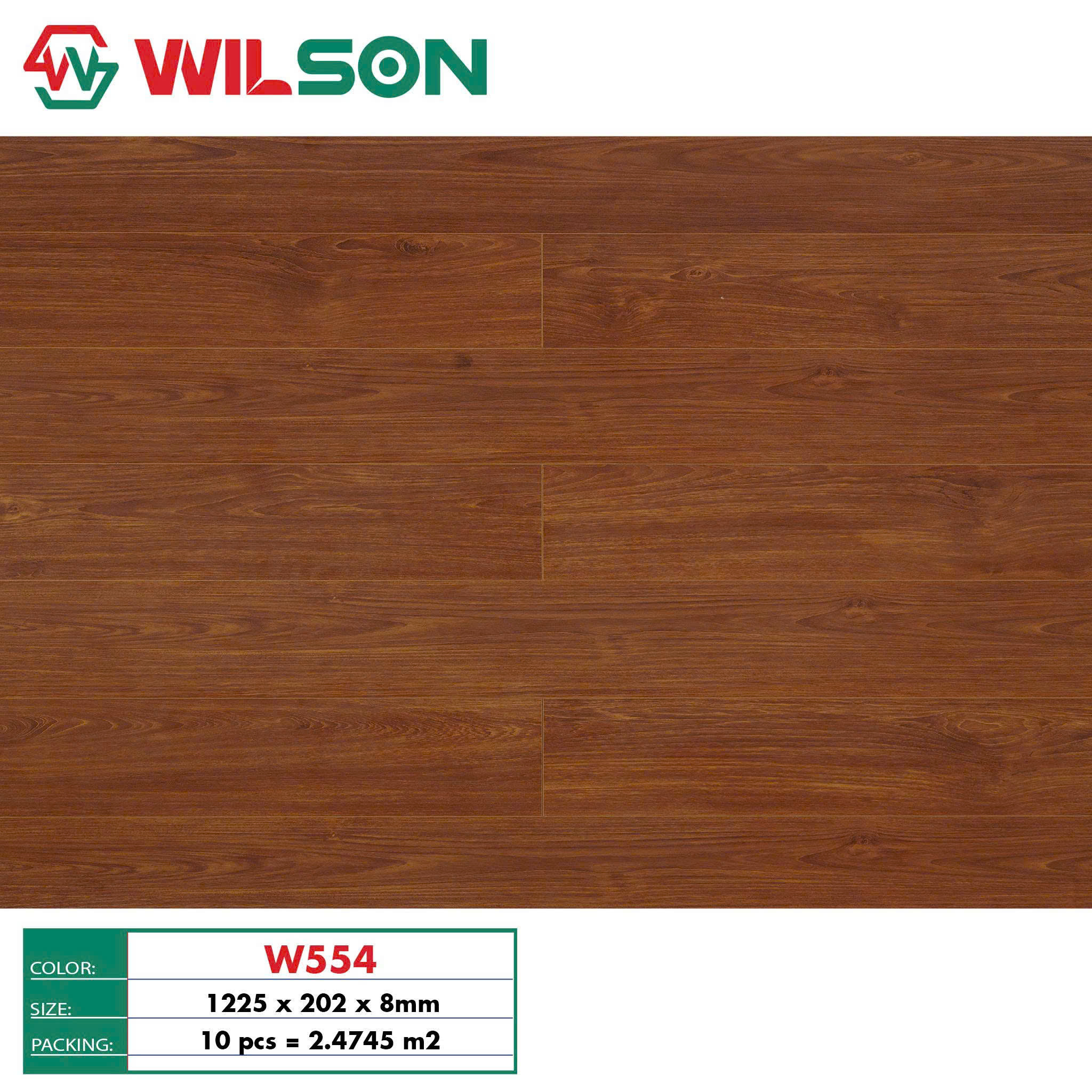 SÀN GỖ WILSON W554 8MM