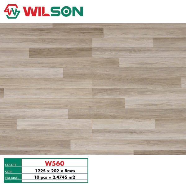 SÀN GỖ WILSON W560 8MM