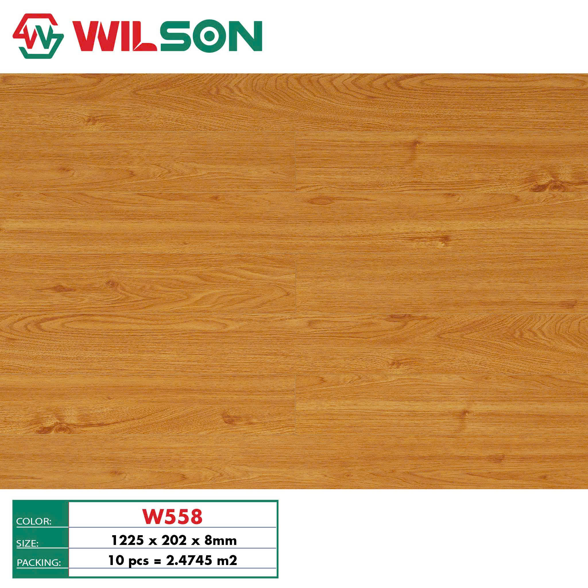 SÀN GỖ WILSON W558 8MM