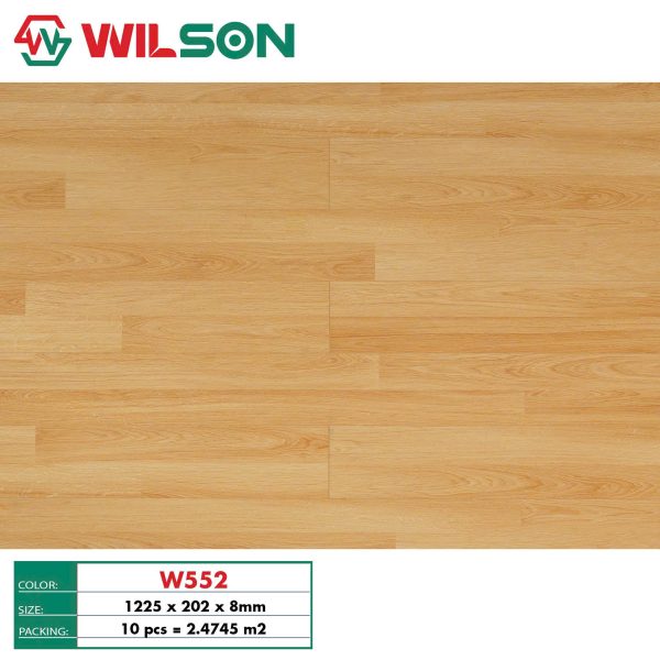 SÀN GỖ WILSON W552 8MM